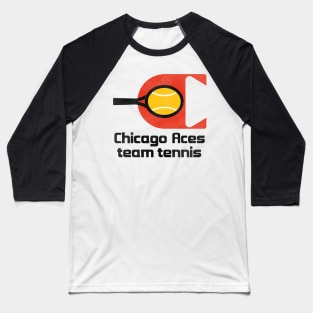 Chicago Aces Defunct Tennis Team Baseball T-Shirt